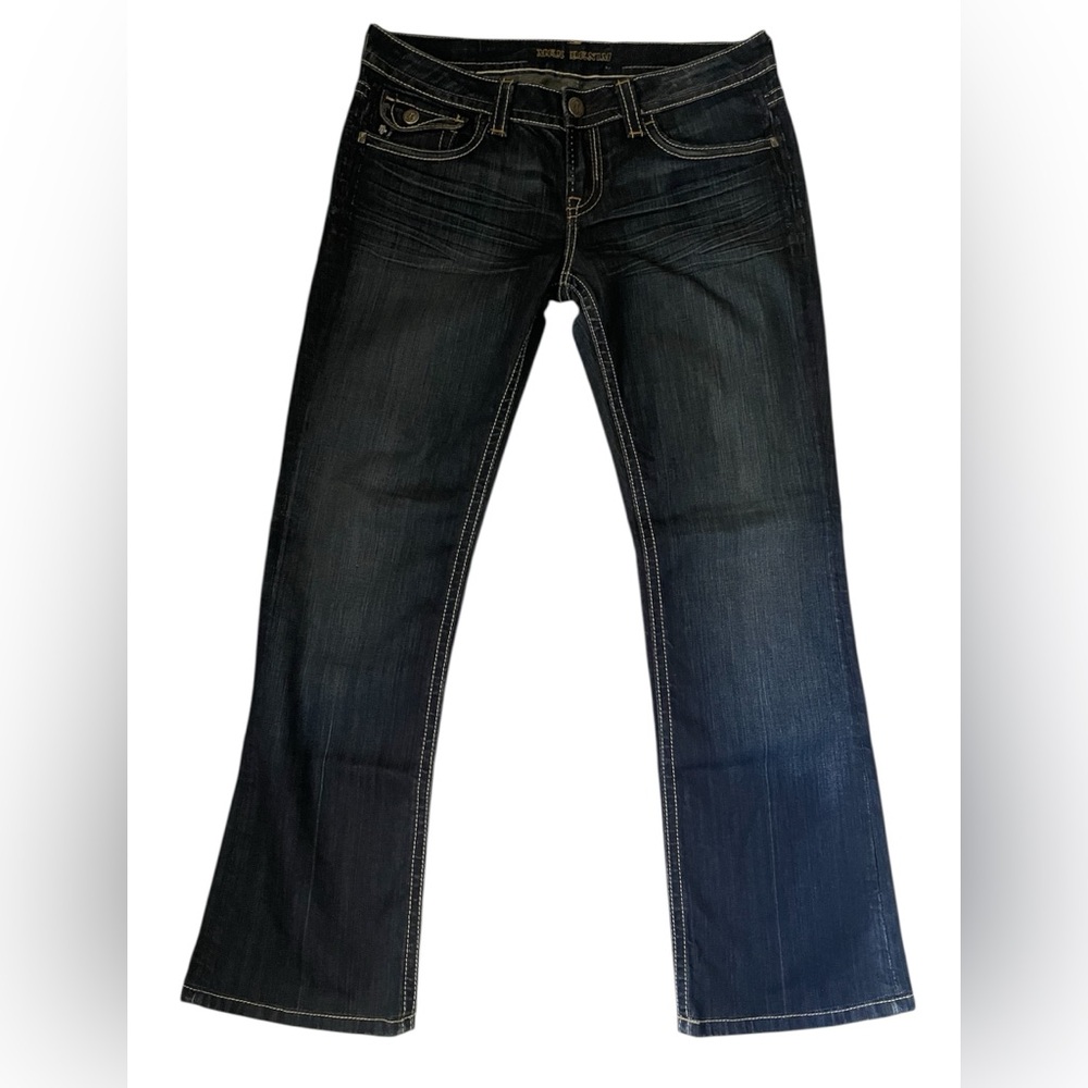 Mek denim Tacoma bootcut Jeans dark washed blue